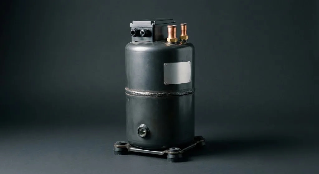 The compressor of a BAUF heat pump
